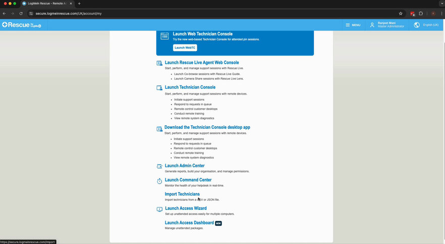 Unattended Access for Rescue | GoToStage.com